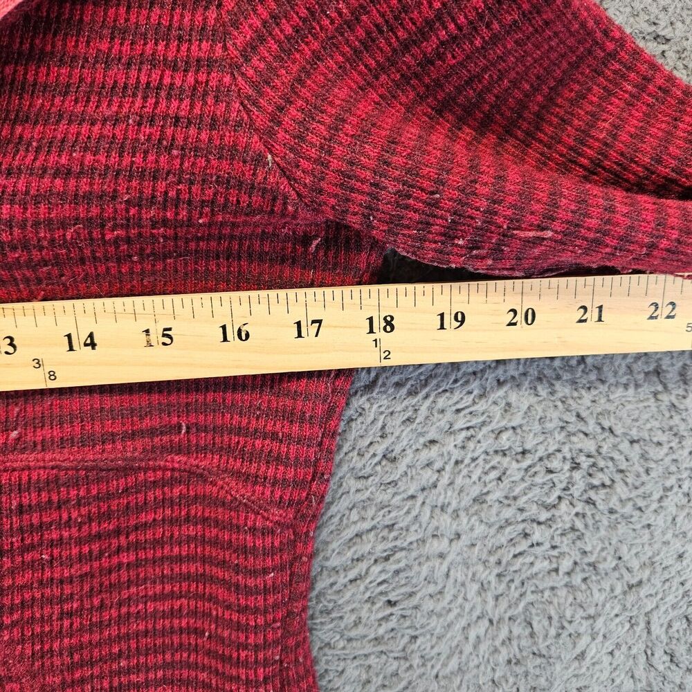 Prana Milana Jacket Women Size Small Red Striped Wool Blend Button Up - Picture 4 of 12